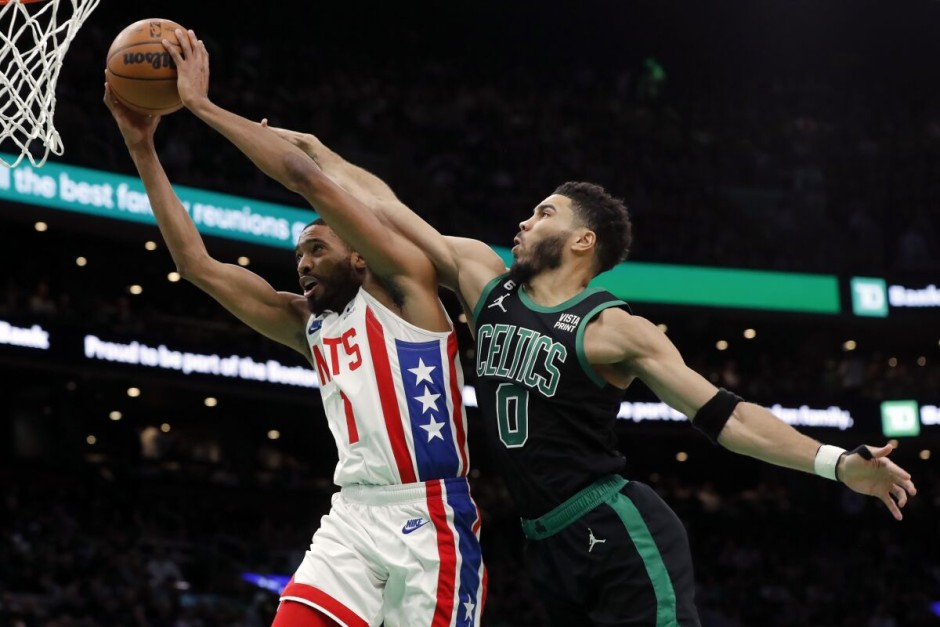 h1,2023年NBA季后赛,篮网vs凯尔特人,一场经典对决的回顾 h1,2023年NBA季后赛,篮网vs凯尔特人,一场经典对决的回顾