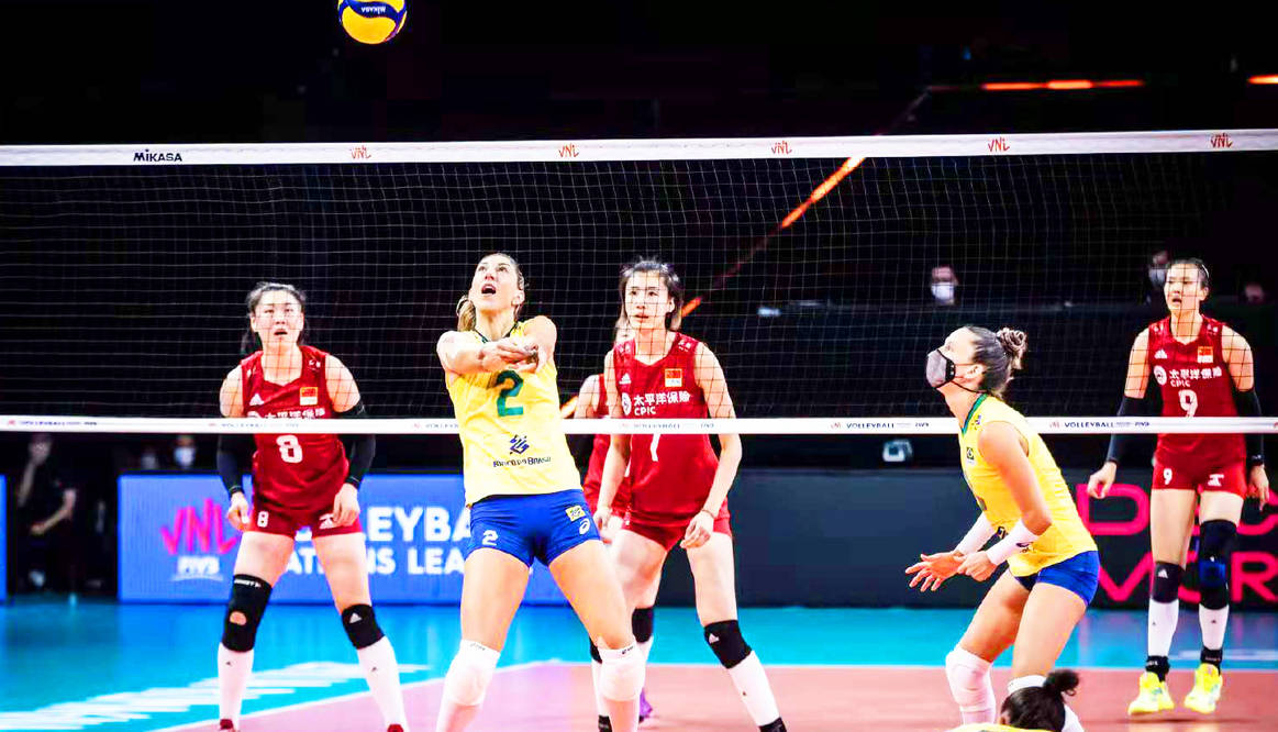 女排中国vs巴西，一场跨越国界的体育盛宴